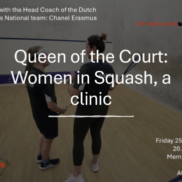 Queen of the Court: women in squash, a clinic